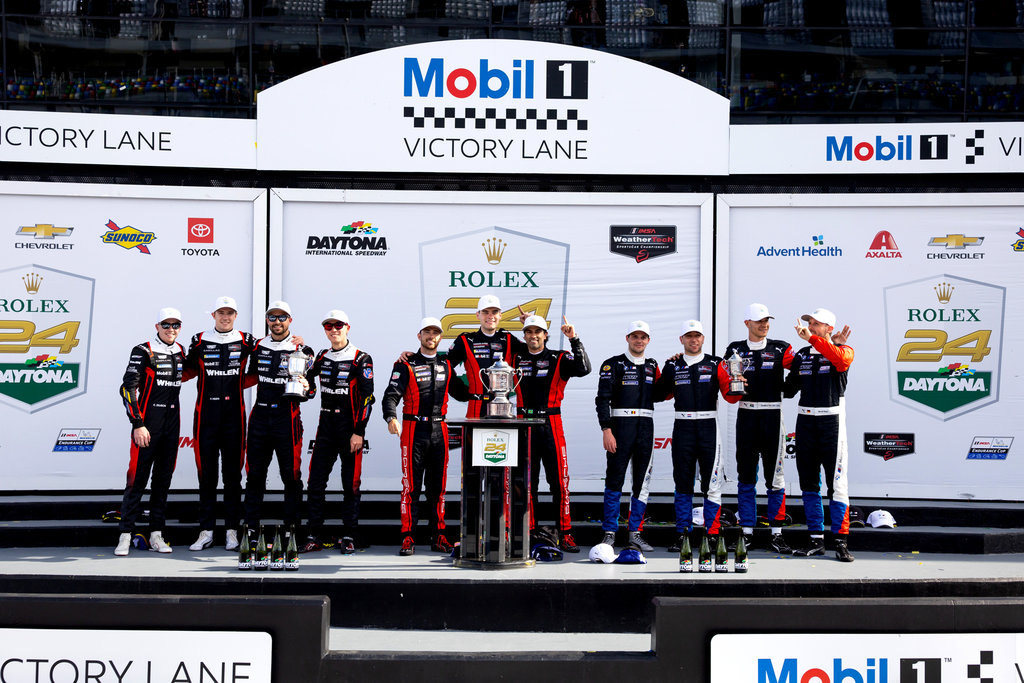 Efter 24 timer var Vesti 1.5 sekund fra sejren på Daytona
(Foto: Cadillac Racing)